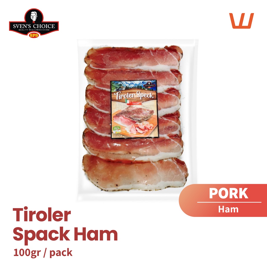 

Tiroler Speck Ham Premium Italian Sven's Choice 100gr