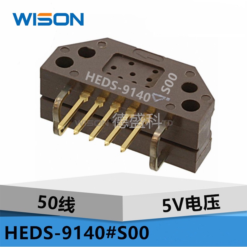 Heds-9140#Sepatu S00 HEDS-9100#A00 HEDS-9100#B00 Dua Channel Modul Encoder Incremental Optik Resolusi Tinggi