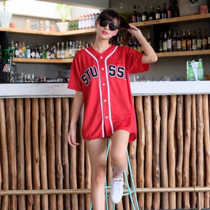 Bisa COD Jersey Baseball - Baju Baseball Wanita & Pria Original Asli