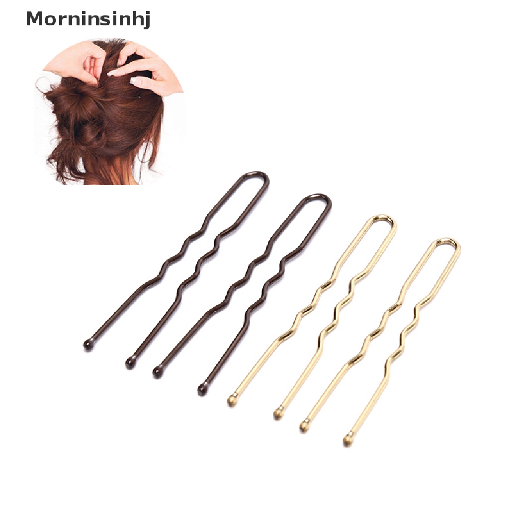 Mornin 20Pcs/set Wanita Berbentuk U Jepit Rambut Hair Clips Bobby Pin Metal Barrette id