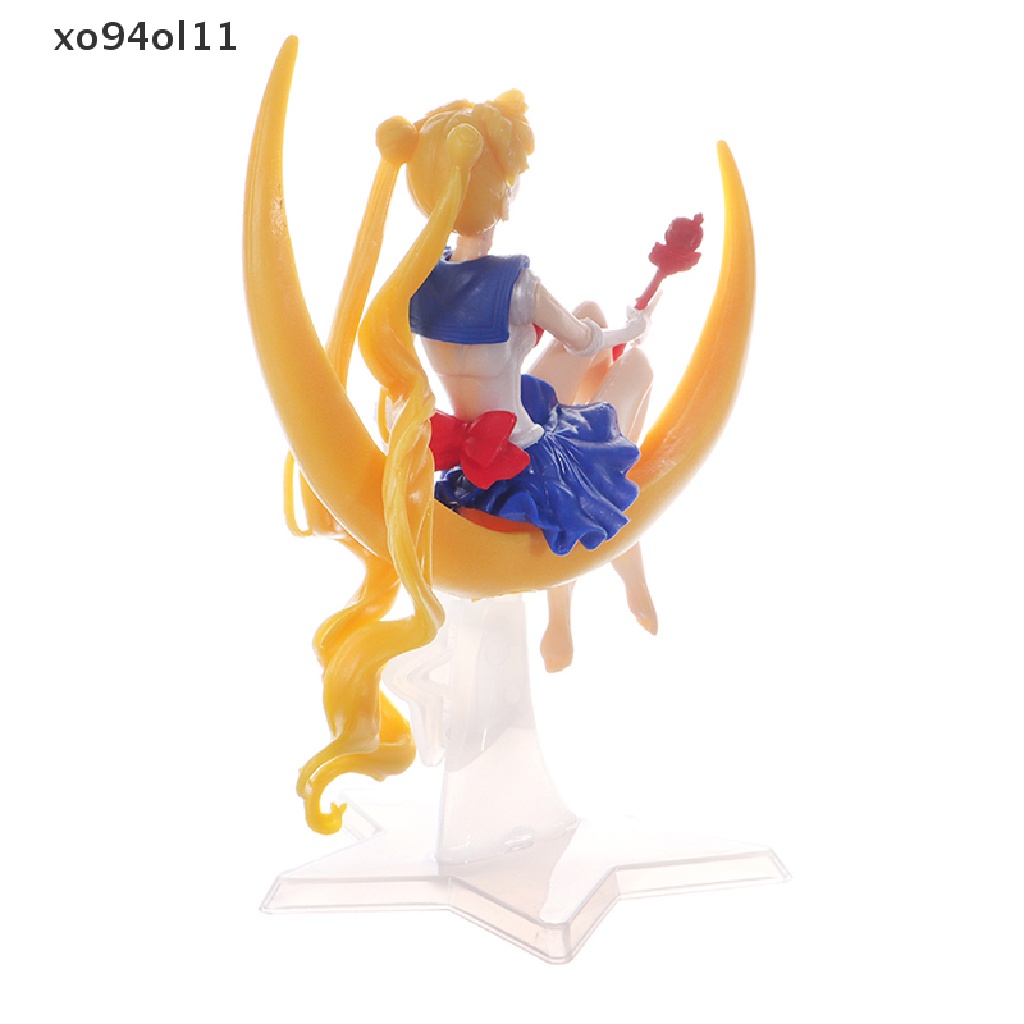 Xo Anime Sailor Moon PVC Boneka Mainan Anak Dekorasi Action Model Ornamen Mobil OL