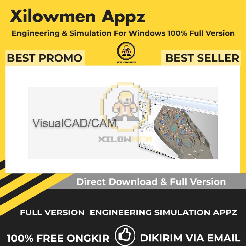 [Full Version] MecSoft VisualCADCAM 2022 v Pro Engineering Software Lifetime Win OS