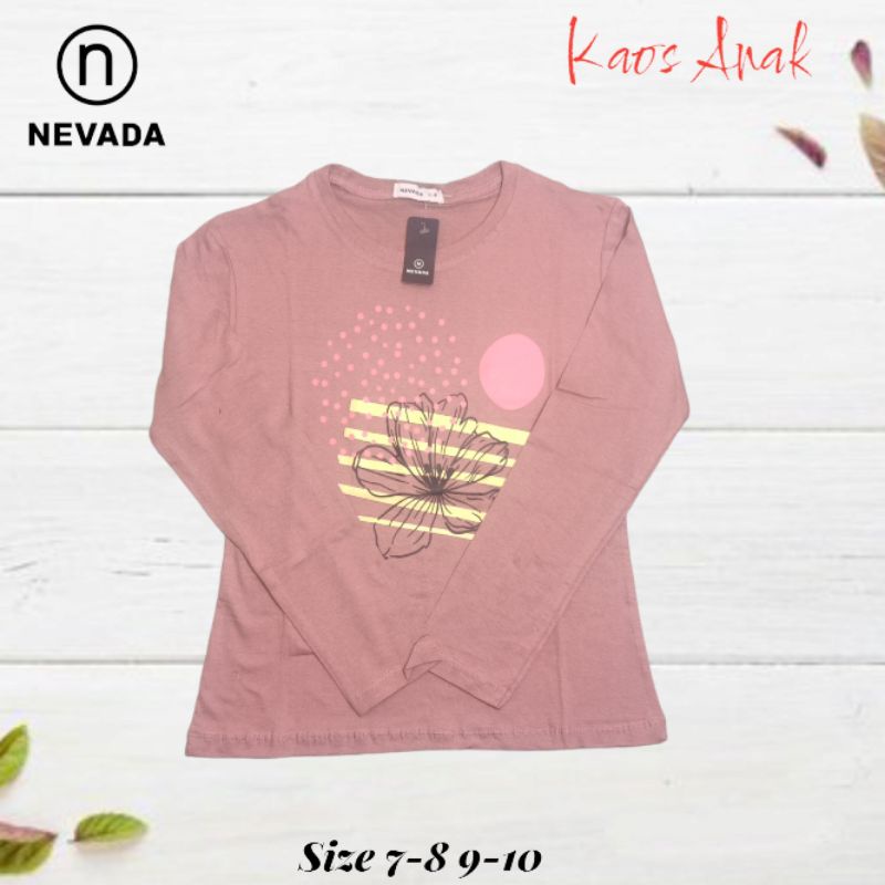Kaos Anak Perempuan Nevada