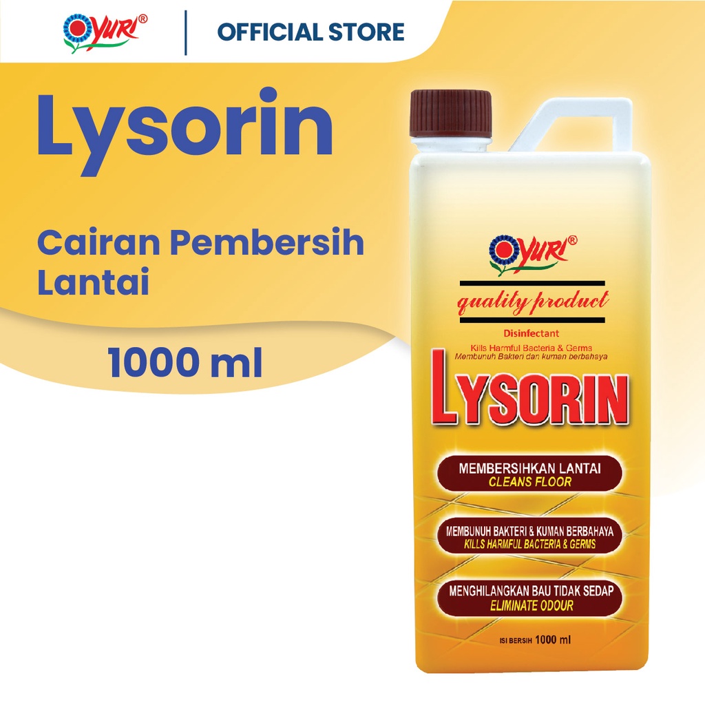 Yuri Lysorin Pembersih Lantai 1000 Ml