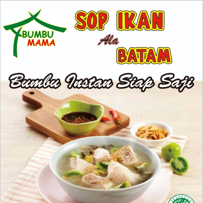 TEPUNG FUYUNGHAI BUMBU MAMA / BUMBU STEAMBOAT/ BUMBU MAMA / BUMBU SAUS PADANG / BUMBU SOP IKAN BATAM - SOP IKAN BATAM / TEMPURA