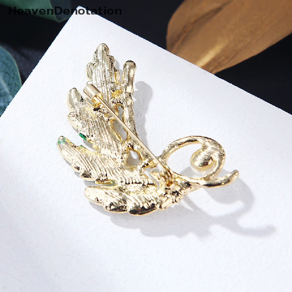 [HeavenDenotation] Fashion Idyllic wheat ear Diamond Pearl Bros Untuk Wanita Pakaian Pesta Perhiasan HDV