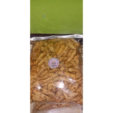 

Basreng stik pedas aroma daun jeruk dan original