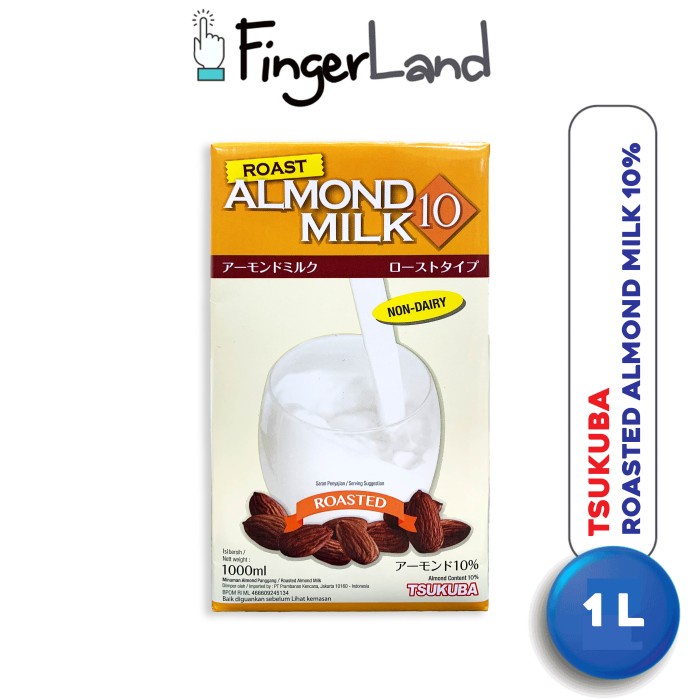 

[ COD ] TSUKUBA Roasted Almond Milk 10% 1 Liter Susu Almond