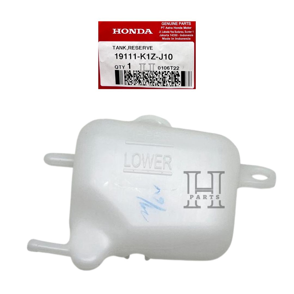 TANGKI CADANGAN AIR RADIATOR TANK RESERVE PCX 160 19111-K1Z-J10 ASLI ORIGINAL AHM HGP HONDA