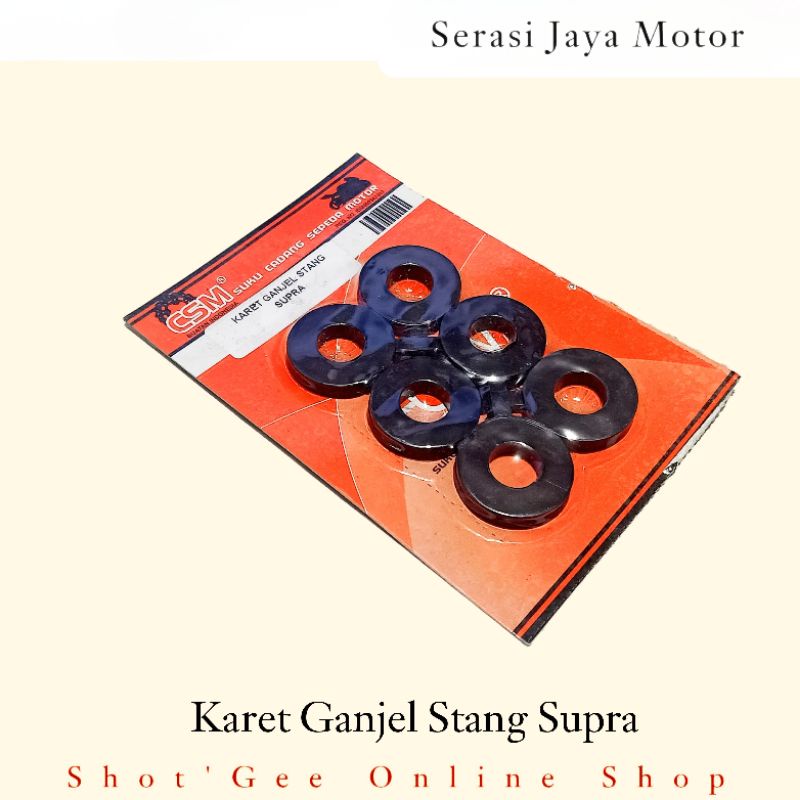 CSM KARET GANJEL STANG SUPRA / SUPRA FIT OLD / KARET TAHANAN STANG SUPRA