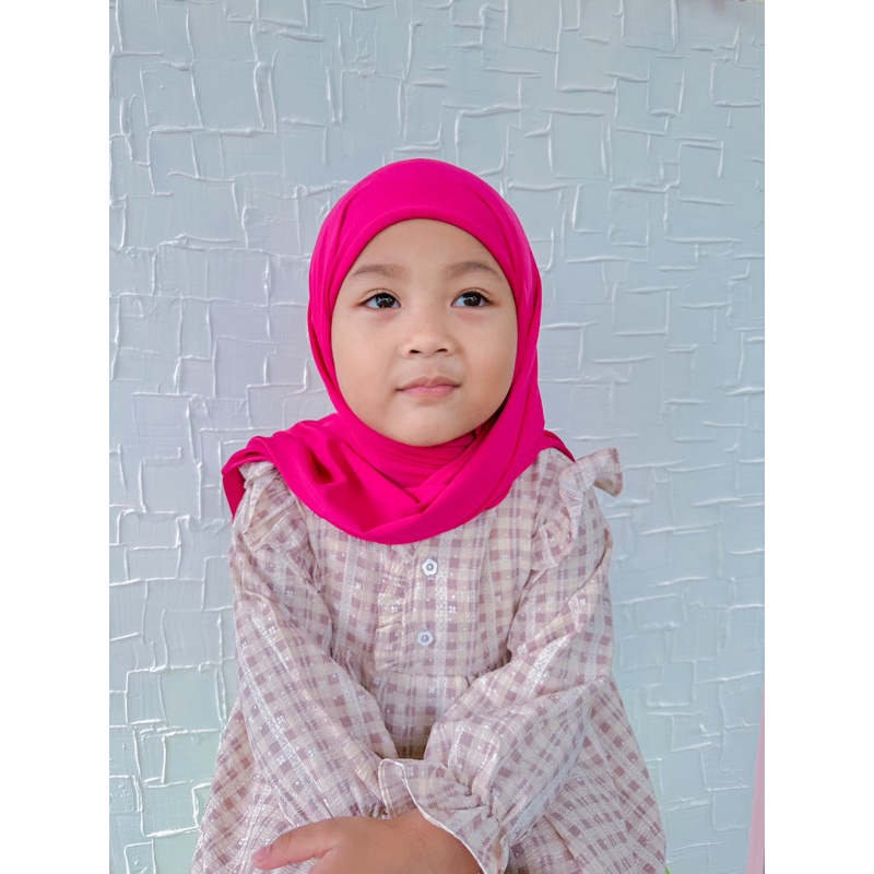 LITTLECAIM - ALISHA PASHMINA HIJAB KATALOG 3 | hijab anak | pasmina instan anak