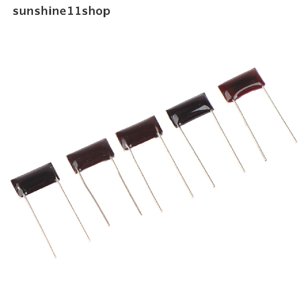 Sho 2Pcs/5Pcs Chip Kaca Tahan Glasir 10 * 5mm 300M 500M 1G 2G 3G Ohm Tegangan Tinggi Resistor N