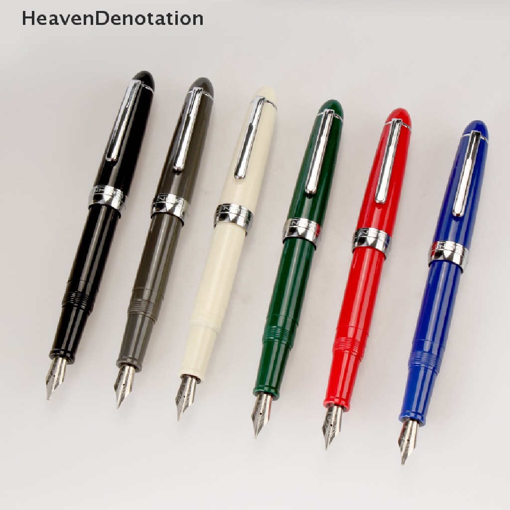 [HeavenDenotation] 12warna Untuk Pilih 0.5mm Pulpen Tinta Berkualitas Tinggi Fountain Pen Lucu Untuk Wrig Alat Tulis Wrig Sekolah Dan Kantor HDV