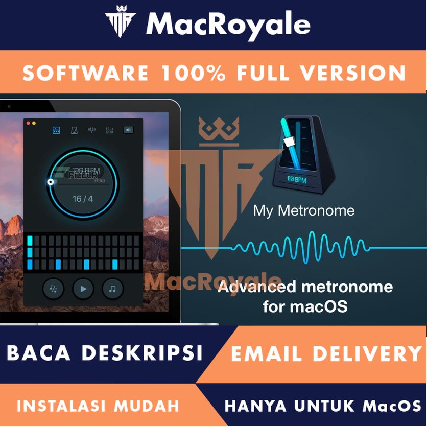 [MacOS] My Metronome Full Version Lifetime Full Garansi