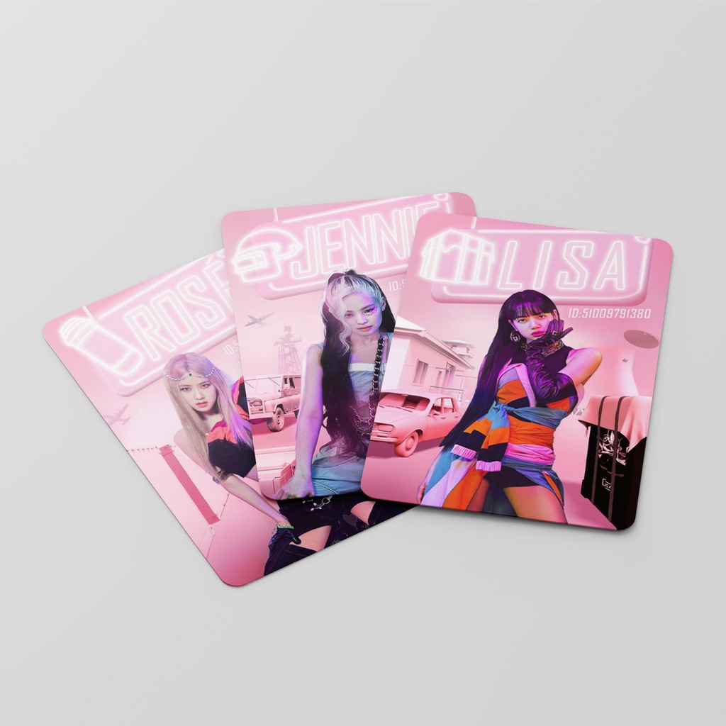 55pcs/box BP READY To Love Photocards LISA ROSE JENNIE JISOO Kartu Lomo Blackpink Postcard Kpop READY STOCK Blackpink