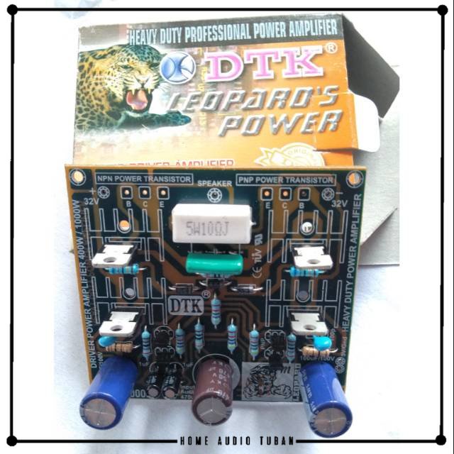 Kit Driver Amplifier DTK LEOPARD