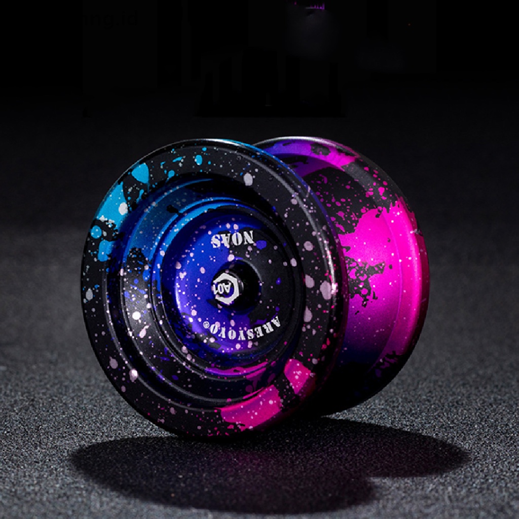 Beyen Metal Alloy Aluminium yoyo Profesional Dengan 10bola kk bearing High Speed yoyo ID