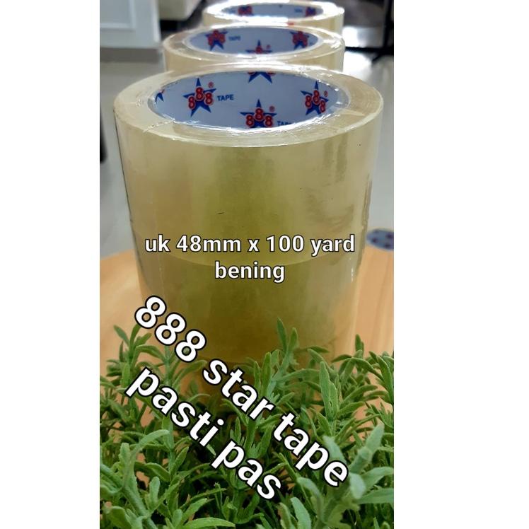

BISA ✨COD✨ LAKBAN MURAH 100 YARD 48 MM BENING DAN COKLAT 6 PCS BISA BAYAR DI TEMPAT gas !!