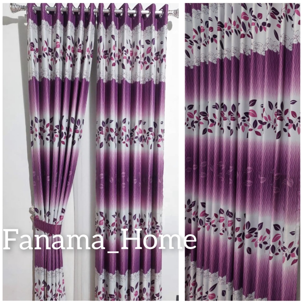 HORDENG/KORDEN JENDELA AESTHETIC - GORDEN JENDELA PANJANG 2 METER LEBAR 1 METER MODEL SMOKRING BAHAN