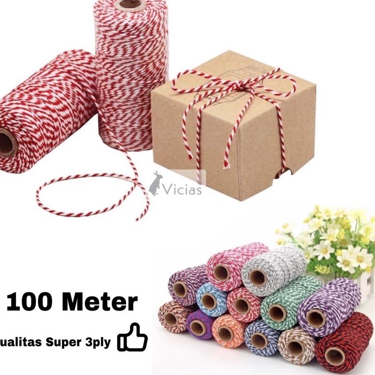 

Produk Terlaris Tali Craft Benang Merah Putih 100 meter Pita Hampers Parcel Souvenir Murah