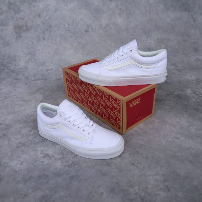 Vans Oldskool all white