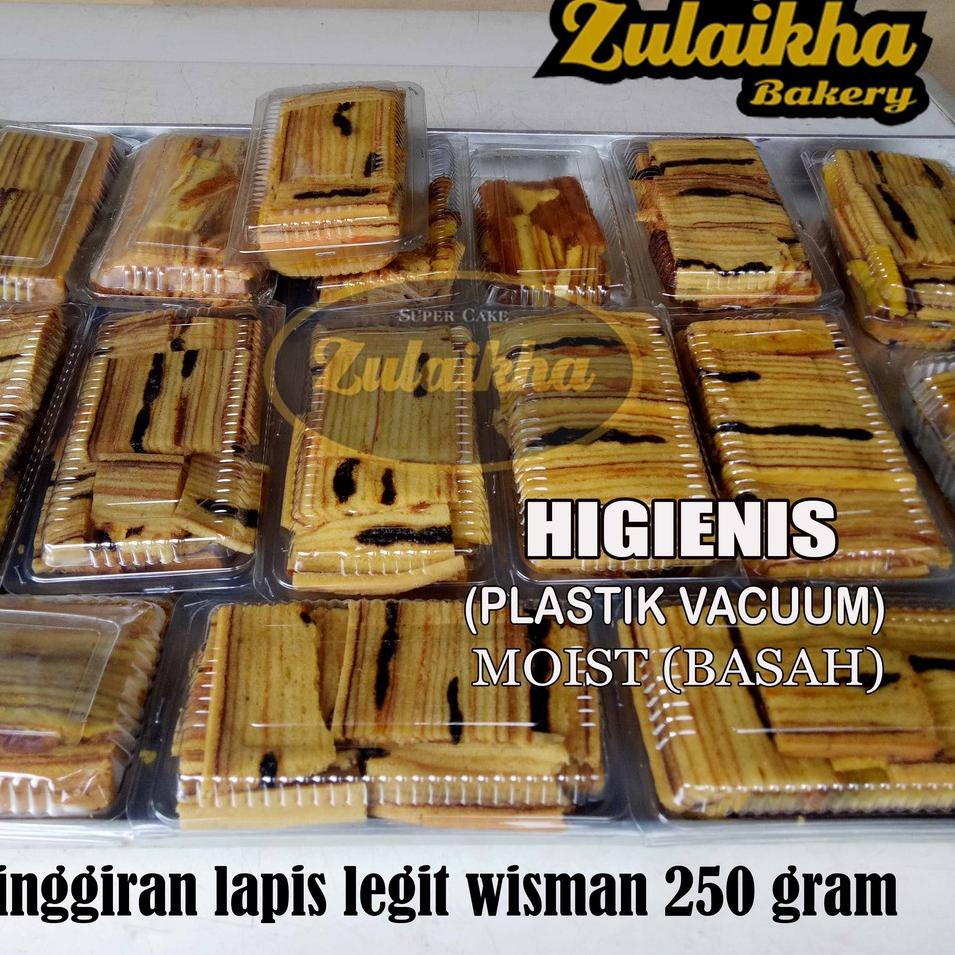 

✨Grosir✨ PINGGIRAN KUE LAPIS LEGIT WISMAN 250 GRAM 