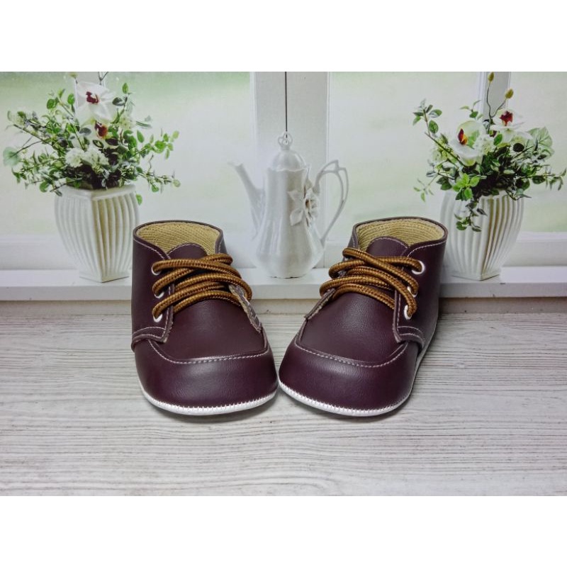 Sepatu Bayi Prewalkers Anak Laki-Laki Usia 0 -12 Bulan/Sepatu Bayi Murah - BOOTS012