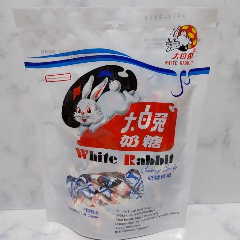 

aaw-99 white rabbit candy / permen susu kelinci 180 gr Hot Sale