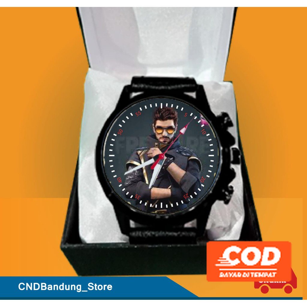 JAM TANGAN ALOK DJ FREE FIRE CUSTOM KEREN TERBARU