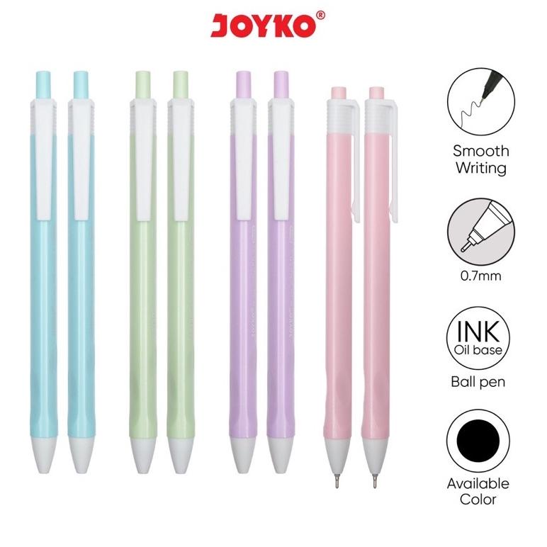 

S24 (1 Pack) Ball Pen Pulpen Pena Joyko BP-342 Vokus 0.7 mm PRODUK TREND ㅟ