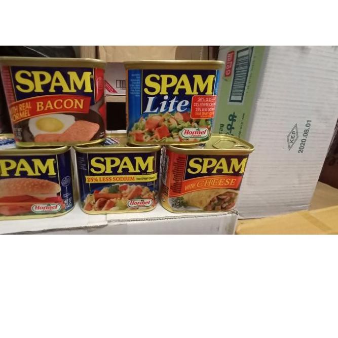 

♠ Spam Pork Meat USA 340 gram ➼