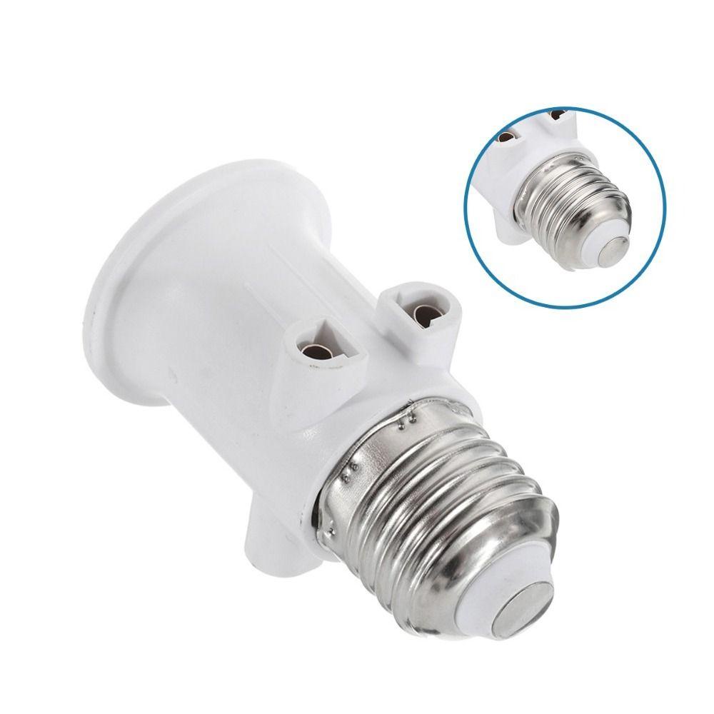 [Elegan] Adaptor Bohlam E27 Tahan Api Aksesoris Lampu Base Bohlam Base Lamp Base Holder Light Socket Lamp Converter