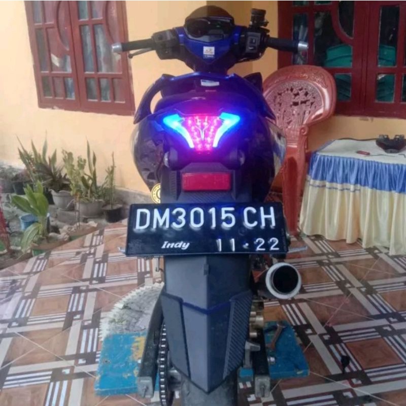 LAMPU STOP REM BELAKANG PLUS SEIN YAMAHA R25 / YAMAHA MX KING 3 IN 1 MODEL JPA