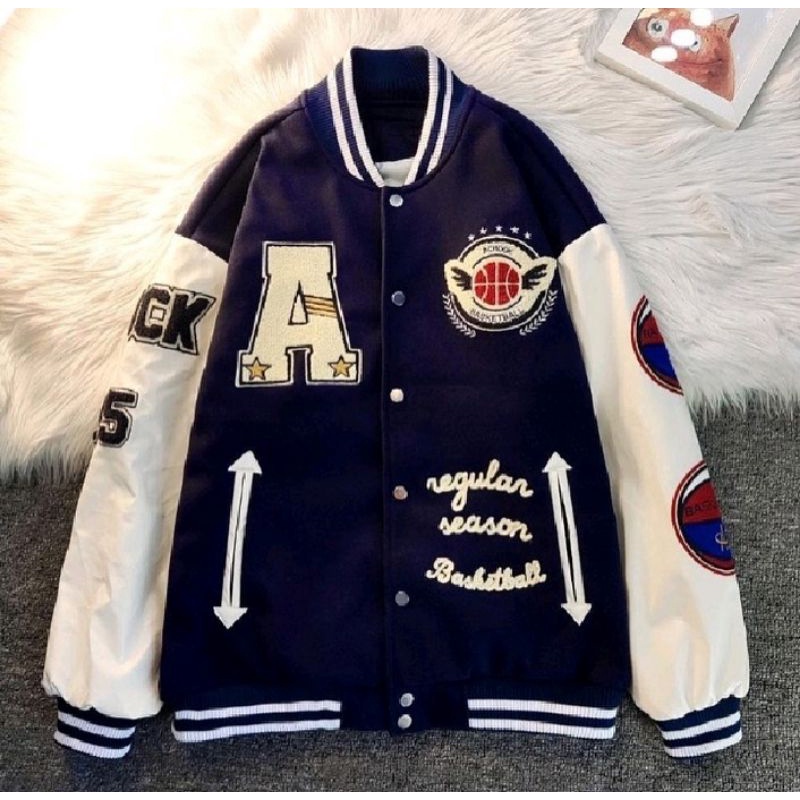 Jaket 3D Baseball - Jaket Baseball Wanita Terbaru