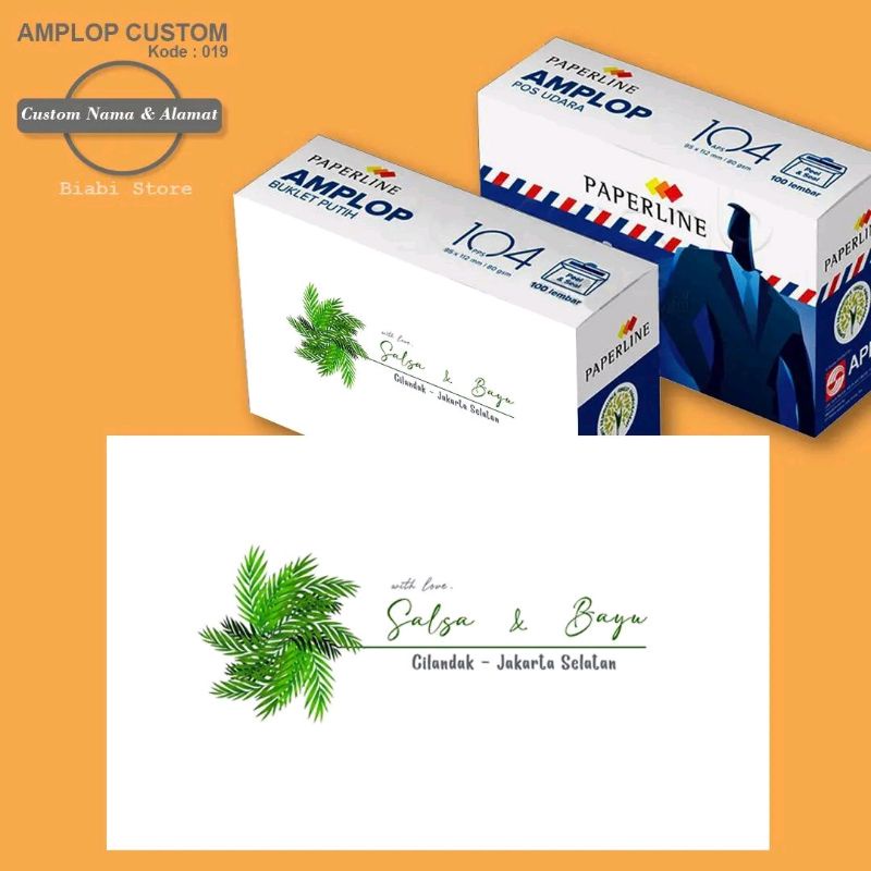

AMPLOP KONDANGAN CUSTOM KODE 019