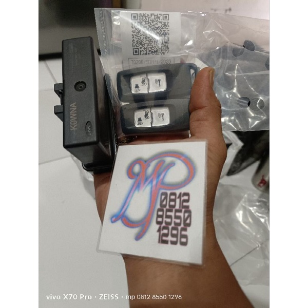 Remot set modul scu honda adv 150 2 tombol KOWN