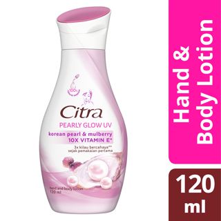 Citra Hand & Body Lotion Pearly Glow UV 120 ml