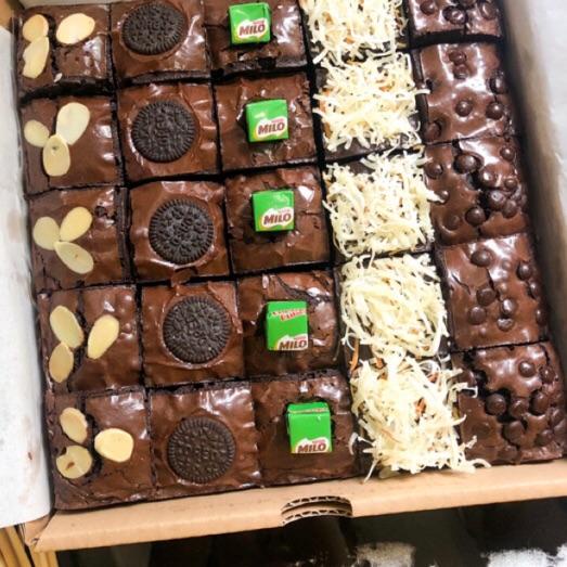 

♡ Brownies Skat (Fudgy Brownies)/BROWNIES PANGGANG ۝