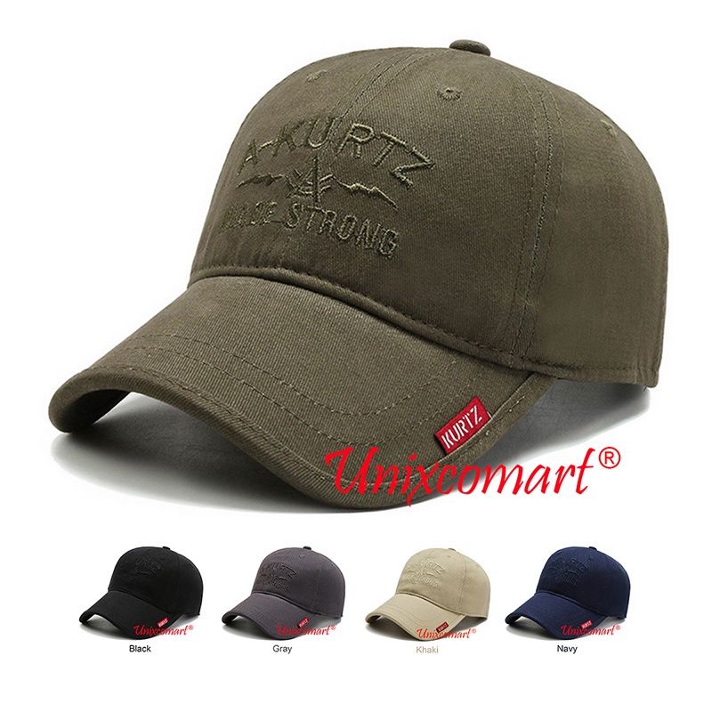 Topi Baseball KARSON Hat Cap Casual Distro Fashion Pria Wanita