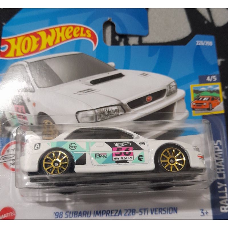 HW TH$ 98 subaru impresa-228 STI verdiin