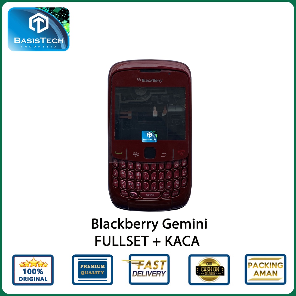 HOUSING CASING BLACKBERRY BB GEMINI 8520 FULLSET ORIGINAL QUALITY