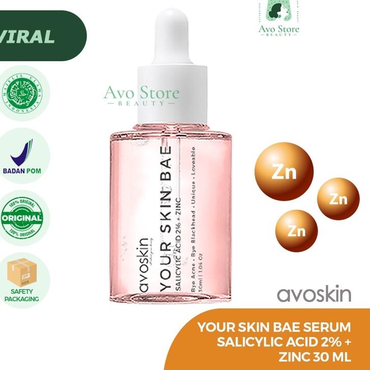 ❂ Avoskin YSB serum Salicylic Acid 2% + Zinc 30ML [ Eksfoliasi / Exfoliating ] ❆