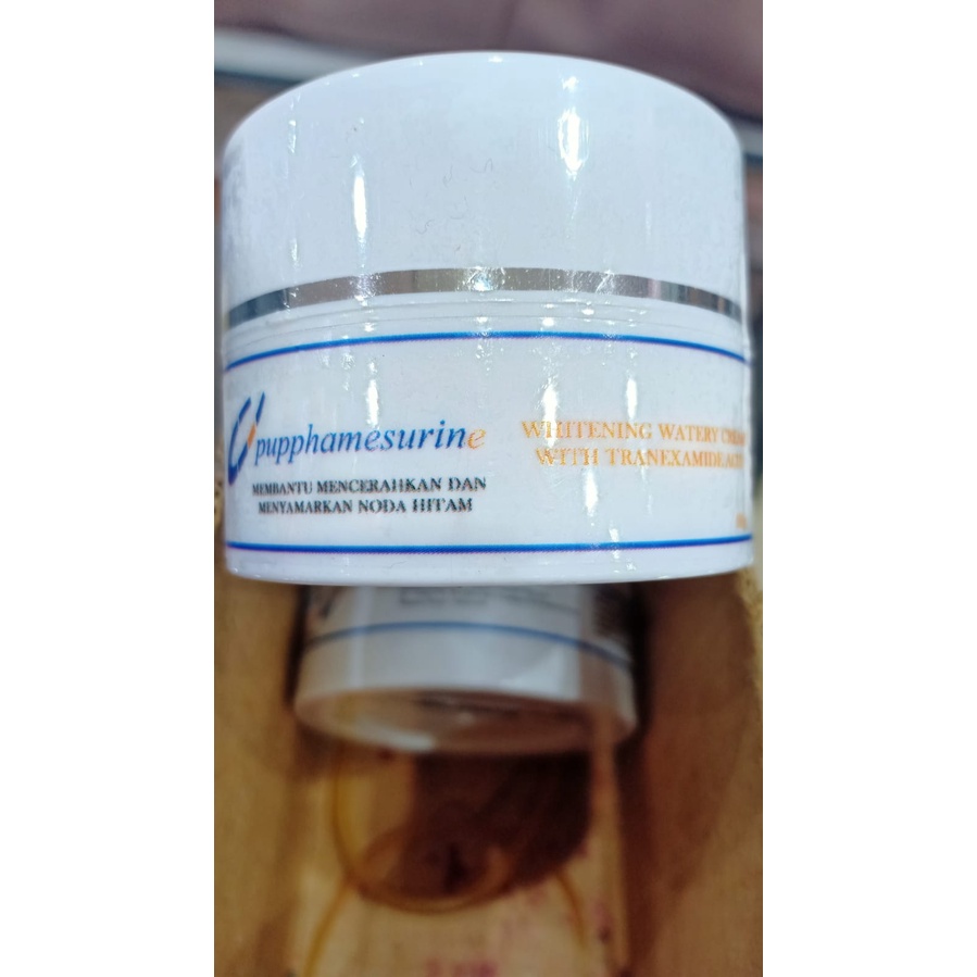 PUPPHAMESURINE  WHITENING WATERY CREAM 10 GR(CREAM MALAM)