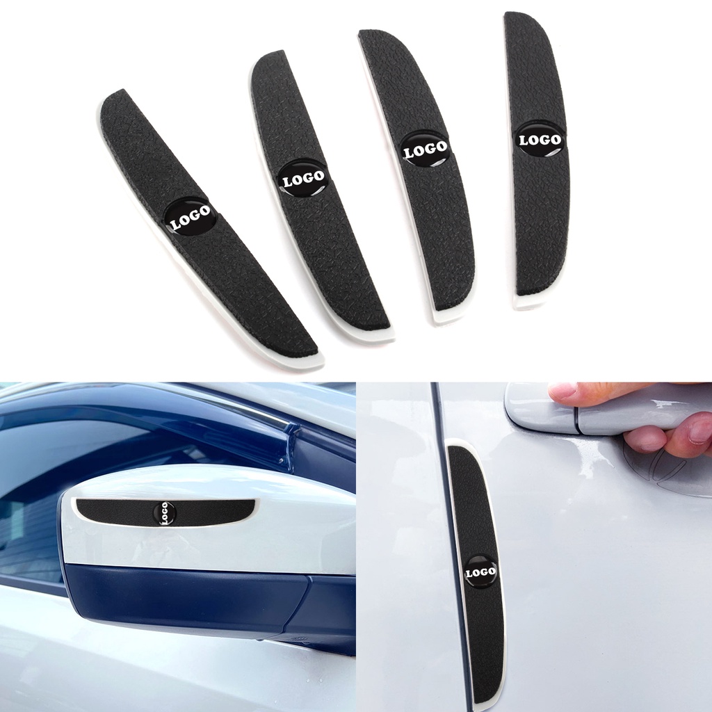 4pcs Stiker Pelindung Tepi Pintu Mobil Toyota Strip Anti Tabrak Anti Gores Pelindung Bumper Mobil Honda Car Guard Protector Cover Aksesoris Mobil