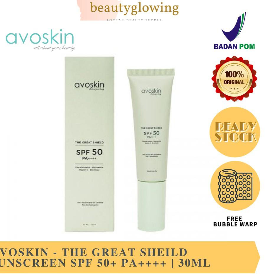 ◌ [] - AVOSKIN The Great Shield Sunscreen ➪