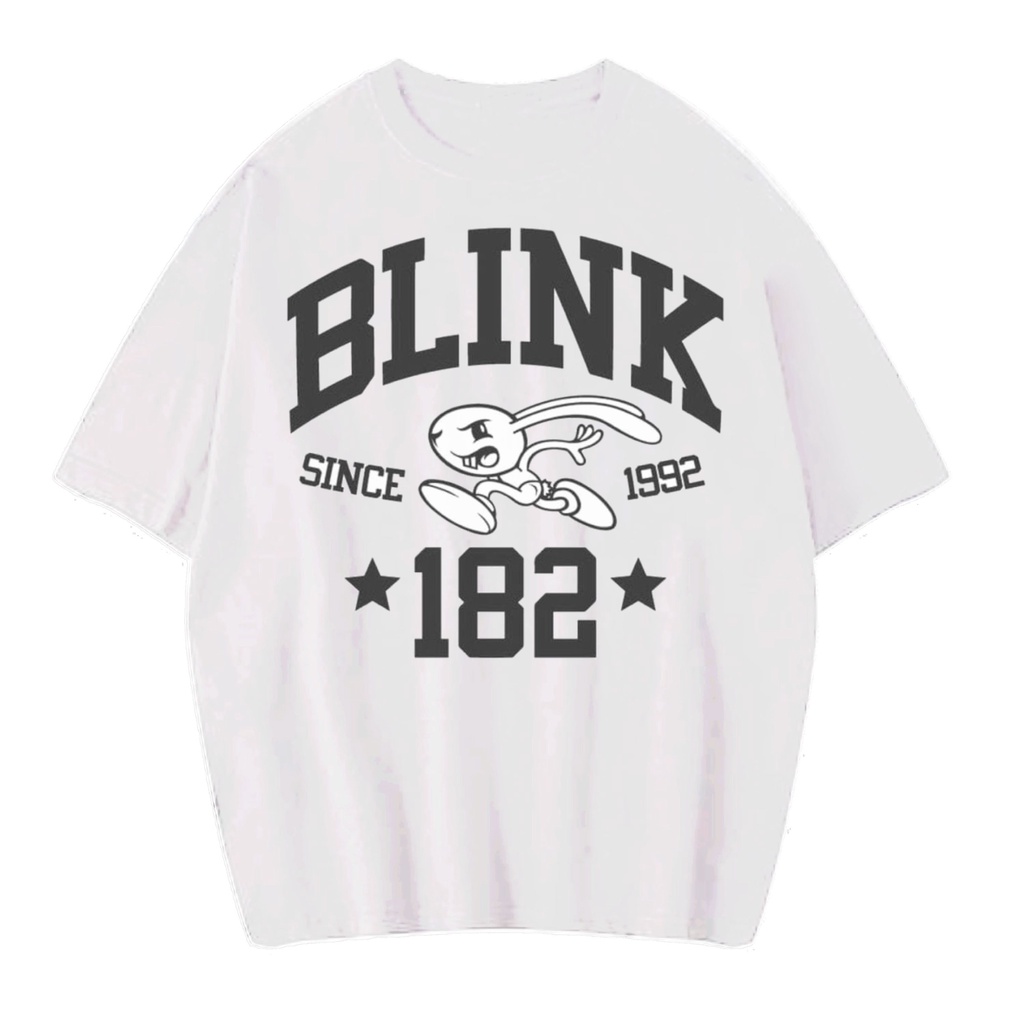 Patternmerch "blink 182 basket" Oversized T-shirt | kaos vintage | band