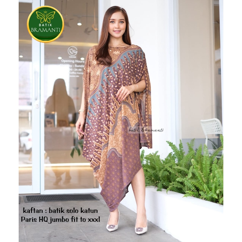 KAFTAN KATUN PARIS BATIK KONDANGAN WANITA TERBARU