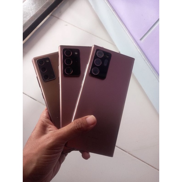 Samsung Galaxy note 20 ULTRA 256gb dan Samsung note 20 256gb bekas garansi resmi sein indonesia bisa