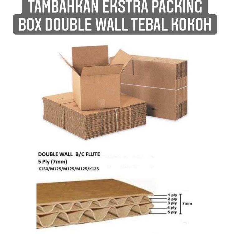 

U34 TAMBAHKAN EKSTRA PACKING KARDUS PENGAMAN SUPER TEBAL HOT ➹