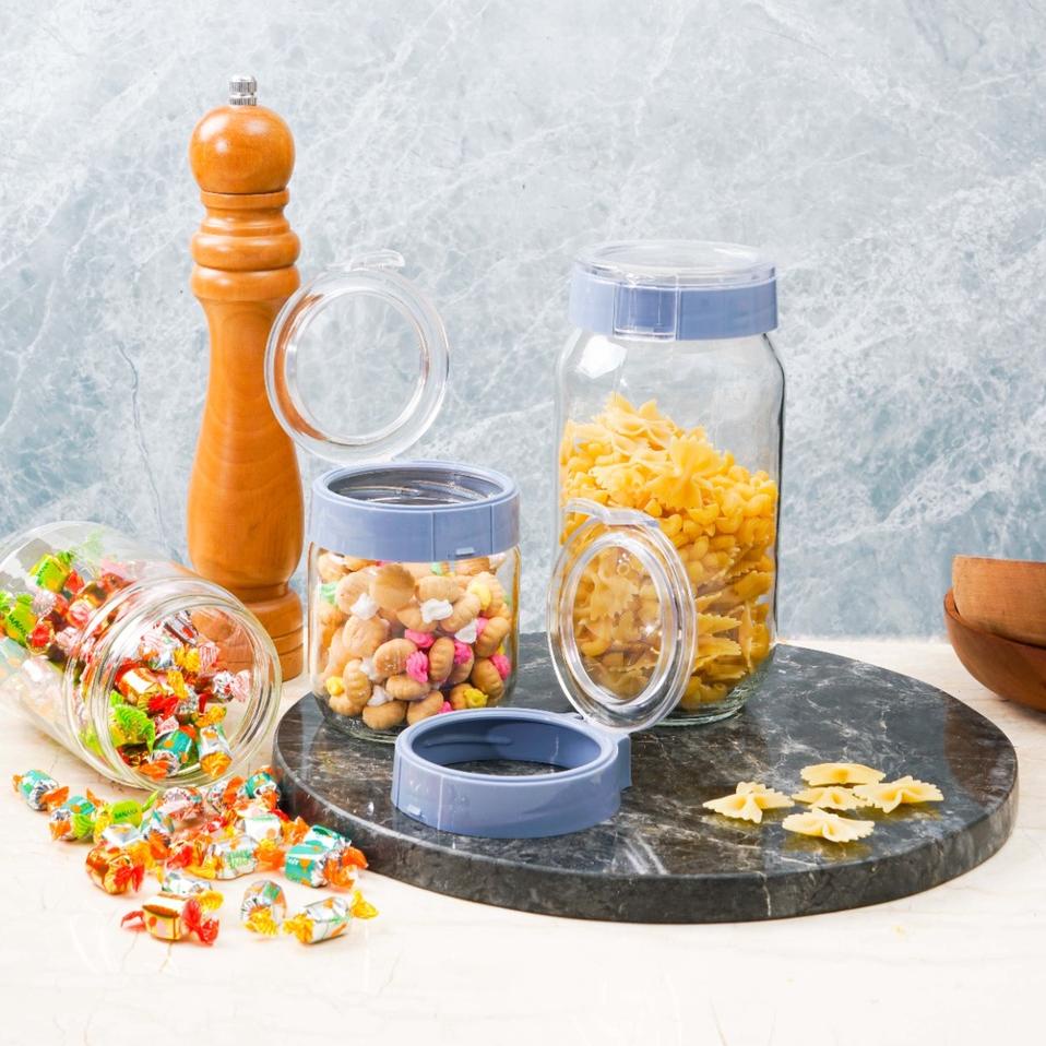 ➷ PERO STORAGE JAR SET OF 3 / TOPLES ISI 3PCS ✰